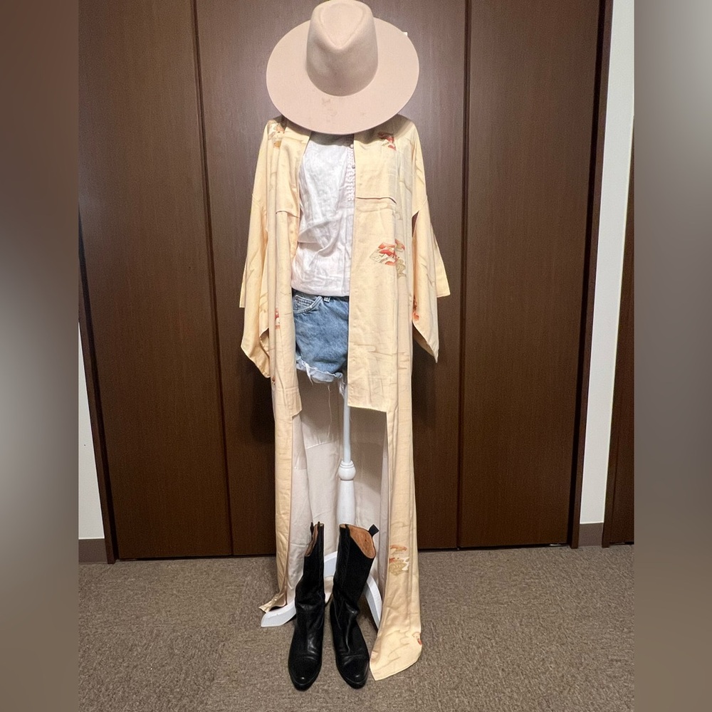 Authentic vintage Japanese kimono